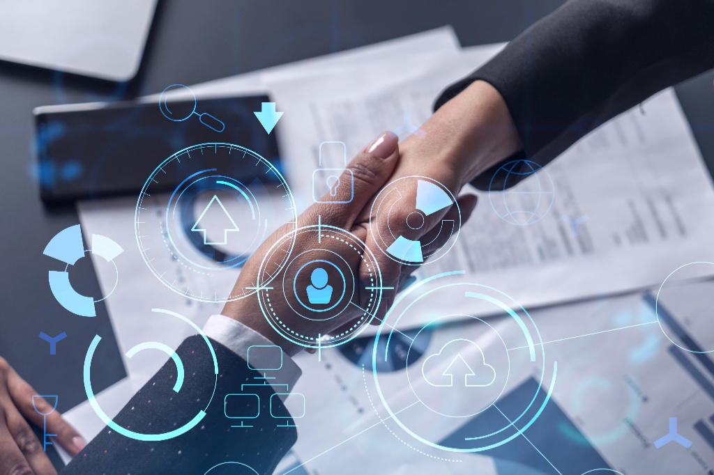 Business Processes Automation handshake